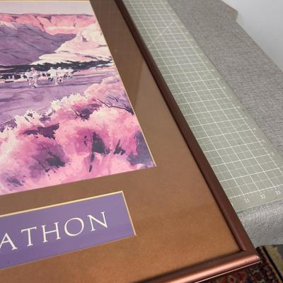 St George Marathon, Limited Edition Print Artist Roland Lee