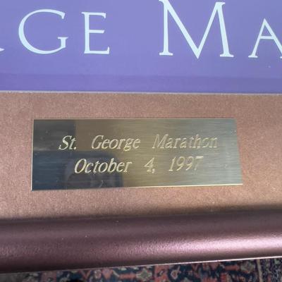 St George Marathon, Limited Edition Print Artist Roland Lee
