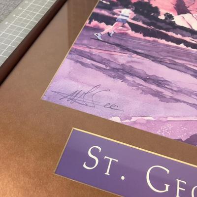 St George Marathon, Limited Edition Print Artist Roland Lee