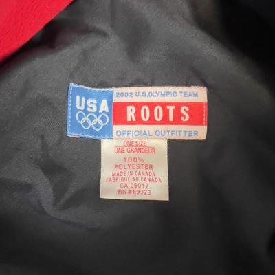 (2) Roots 2002 Olympic Beret with 6 Olympic Pins