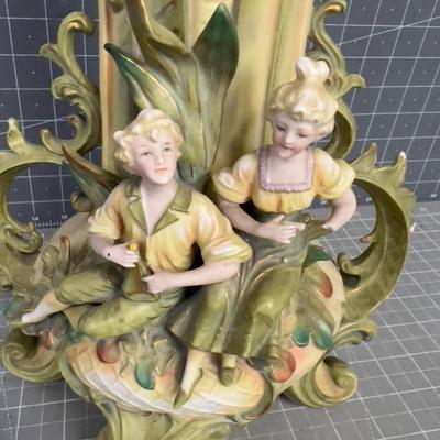 Dresden Saxony Vase 