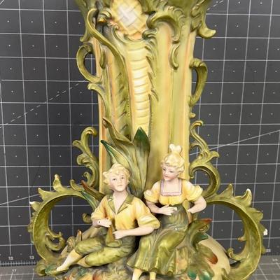 Dresden Saxony Vase 