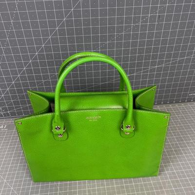 Designer KATE SPADE Apple Green Bucket Purse