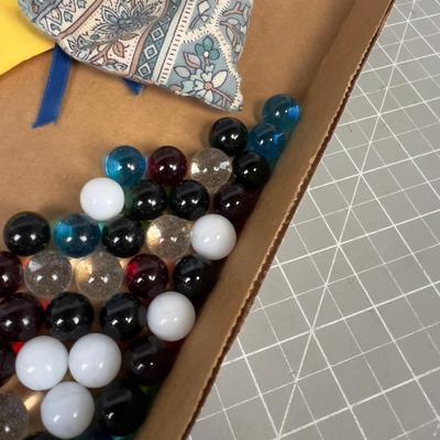 Marbles Only or Chinese Checker Balls 