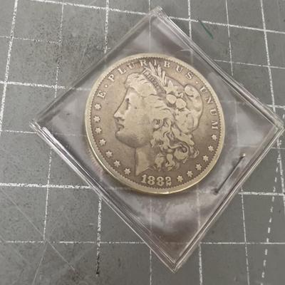 1882 MORGAN Silver Dollar 