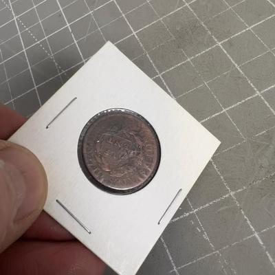 1809 Large Cent US Coin Copper 