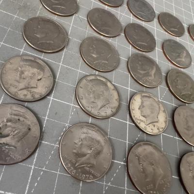 Kennedy Half Dollars (25) 