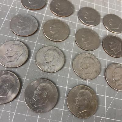 Eisenhower Dollars (18) 