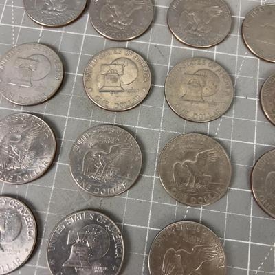 Eisenhower Dollars (18) 