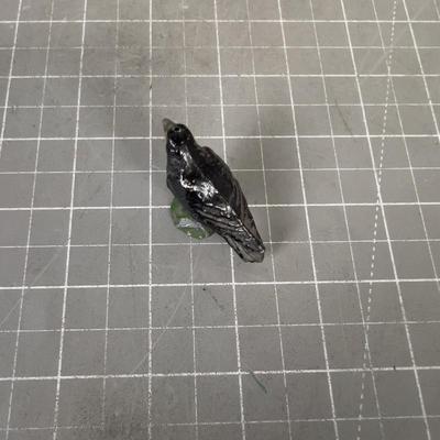 Antique LEAD CROW Small