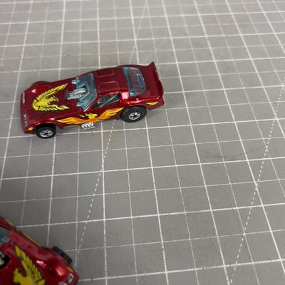 (2) Trans Am Dragster Hot Wheels 