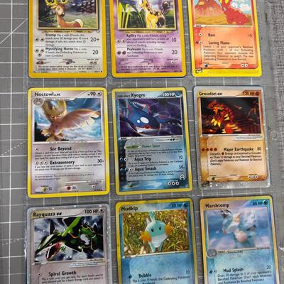 Lot of Pokémon Cards in Sleeves 