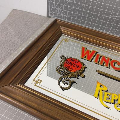 Vintage Winchester Repeating Arms Mirror 