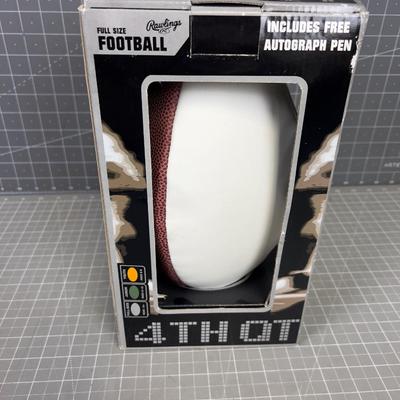 Florida Gators Signed Football Still in the Box, New 