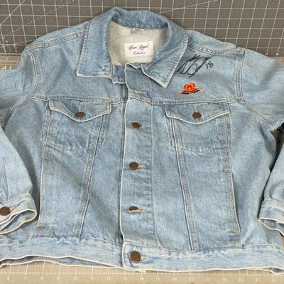 Crown Royal Collection Denim Jacket, Signed by ?  #18 