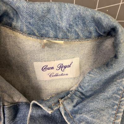 Crown Royal Collection Denim Jacket, Signed by ?  #18 