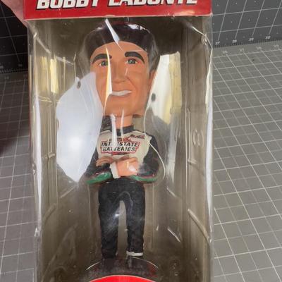 2 Coca-Cola NASCAR Bobble HEADS  NEW in the Box 