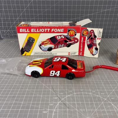 NASCAR Bill Elliott Phone TELEPHONE! No 94 McDonalds 