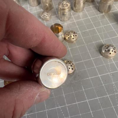 Sterling Silver Individual Salt & Peppers 
