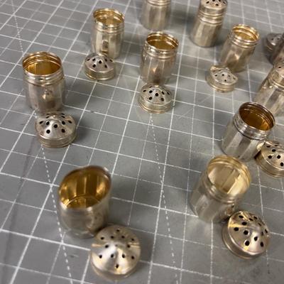Sterling Silver Individual Salt & Peppers 