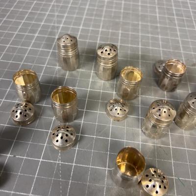 Sterling Silver Individual Salt & Peppers 