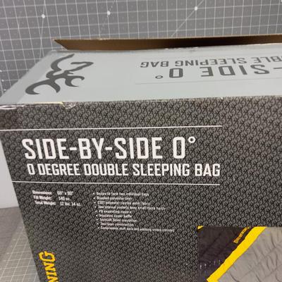 Double Zero Degree, Side By Side Sleeping Bag BROWNING 