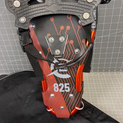 Pair of Explorer 25" Snow Shoes with Bag, NEW Metallic Orange 