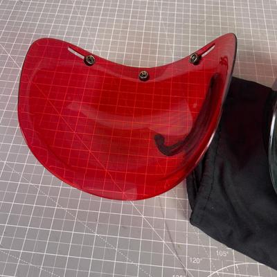 2 Face Shields with Bag 