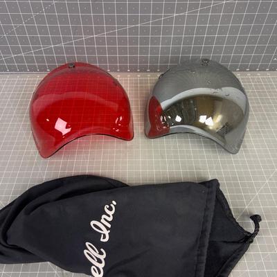 2 Face Shields with Bag 