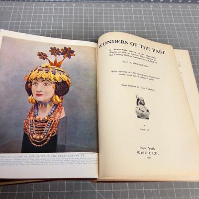 1937 WONDERS OF THE PAST, 2 Vol Set 