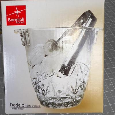 2 Matching NEW Ice Buckets, Made in Italy!