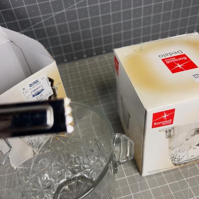 2 Matching NEW Ice Buckets, Made in Italy!
