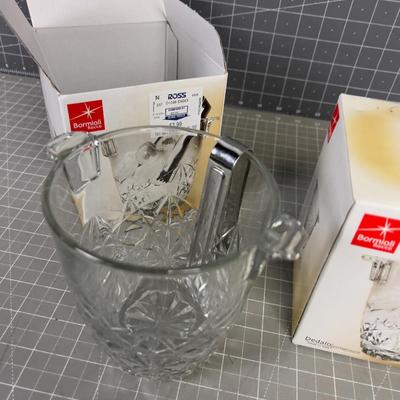 2 Matching NEW Ice Buckets, Made in Italy!