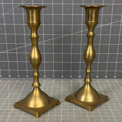 Solid Brass Candle Sticks