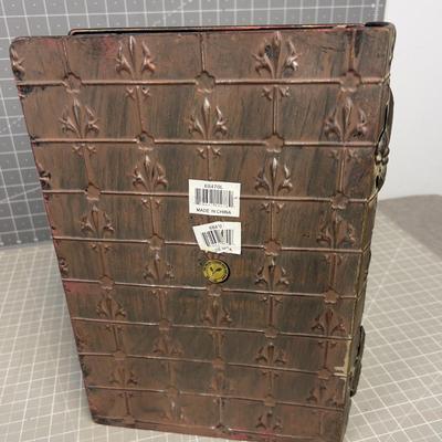 Metal Fleur De Le' Nested Boxes 