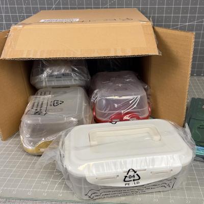 (6) New Rectangular Lock-N-Lock NEW in the Box