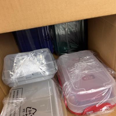 (6) New Rectangular Lock-N-Lock NEW in the Box