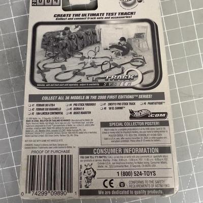 3 New Hot Wheels on the Card, NEW