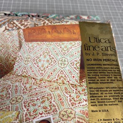 Vintage King Size 2 Fitted / Bottom  PERSIA 