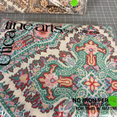 Vintage King Size 2 Fitted / Bottom  PERSIA 