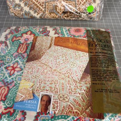 Vintage King Size 2 Fitted / Bottom  PERSIA 