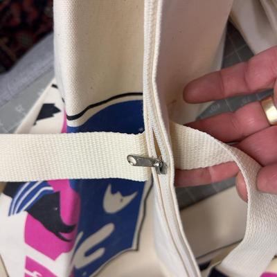 Canvas Totes, NEW Coyote Howling at the Moon