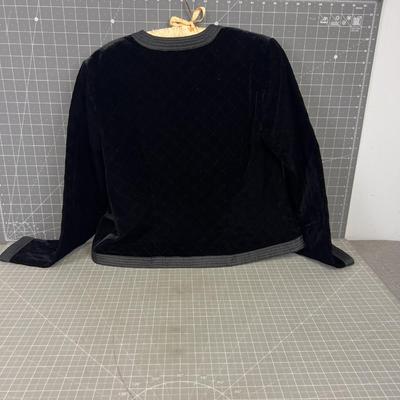 MSK Tibetan Jacket Velvet Black