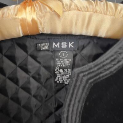 MSK Tibetan Jacket Velvet Black