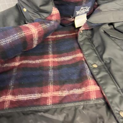 WOOLRICH Coat MANS Flannel Wool Lining With Hood