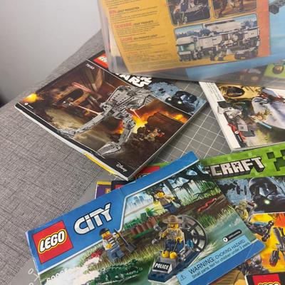 2 Plastic Tubs of LEGO INSTRUCTION BOOKS! WOW!!! 