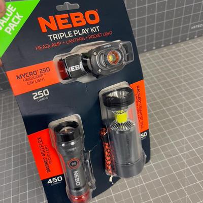 NEBO Triple Play Light Set 