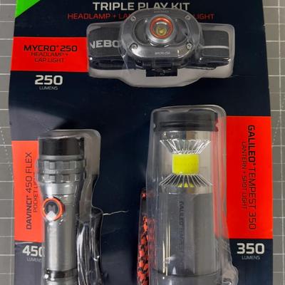 NEBO Triple Play Light Set 