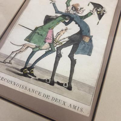 Antique Illustration Framed