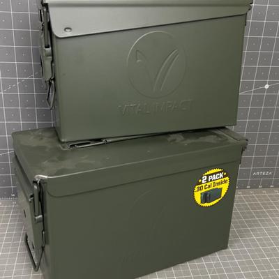 AMMO BOX 50 and 30 Caliber 